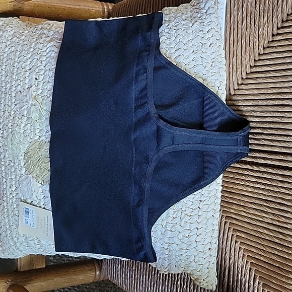 Essentials by Tummy Tank nylon, seamless, thong, black, size L/XL - Picture 3 of 7